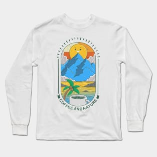 Coffee and Nature Long Sleeve T-Shirt